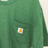 カーハート Carhartt 23SS ロゴ刺繍 ショートスリーブ クルーネックTシャツ メンズ JPN:M