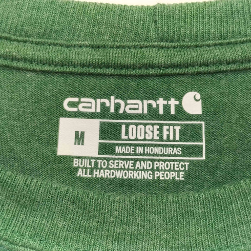 カーハート Carhartt 23SS ロゴ刺繍 ショートスリーブ クルーネックTシャツ メンズ JPN:M
