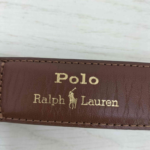 ポロラルフローレン POLO RALPH LAUREN インド製 ポロ刻印 Full Grain Leather Dress Belt メンズ 85/34