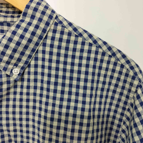 スティーブンアラン Steven Alan チェックボタンダウンシャツ メンズ JPN:L