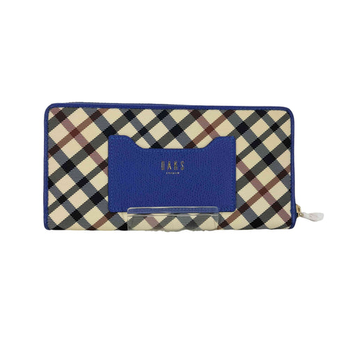 ダックス DAKS 日本製 チェック 長財布 レディース