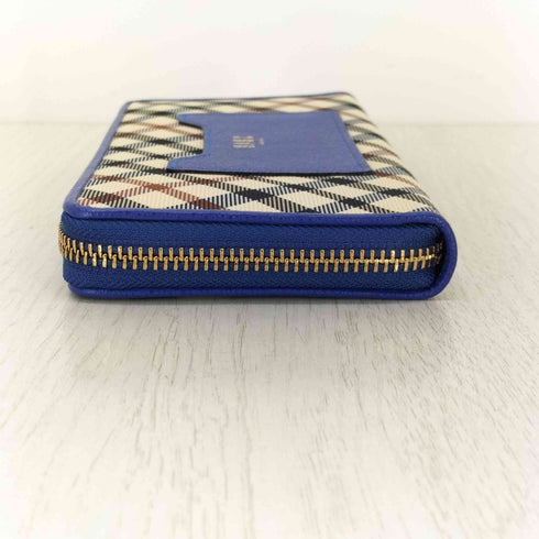 ダックス DAKS 日本製 チェック 長財布 レディース