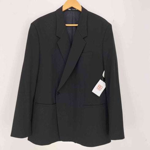 ザラ ZARA ダブルブレスト テーラードジャケット パンツセットアップ メンズ ジャケットUS42/パンツUS32