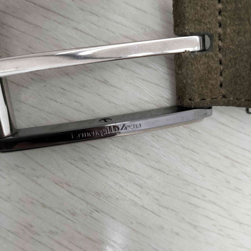 Ermenegildo Zegna イタリア製 スエードベルト メンズ