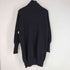 ランバンオンブルー LANVIN en Bleu カシミヤ混 モックネックウールリボンチュニック ニット レディース 38