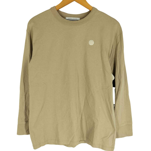 ボーダーズアットバルコニー borders at balcony 21aw LONG SLEEVE TEE ワッペン付 長袖Tシャツ レディース 38