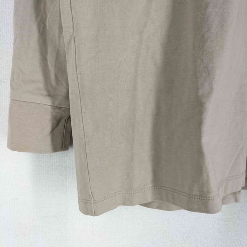 ボーダーズアットバルコニー borders at balcony 21aw LONG SLEEVE TEE ワッペン付 長袖Tシャツ レディース 38