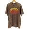 テンダーロイン TENDERLOIN 19SS USA製 TEE ACID WASH G アシッド ウォッシュ ロゴ ファイヤーパターン タイダイ Tシャツ メンズ import:XL