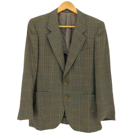 Ermenegildo Zegna イタリア製 背抜き 千鳥格子 2B テーラードジャケット メンズ