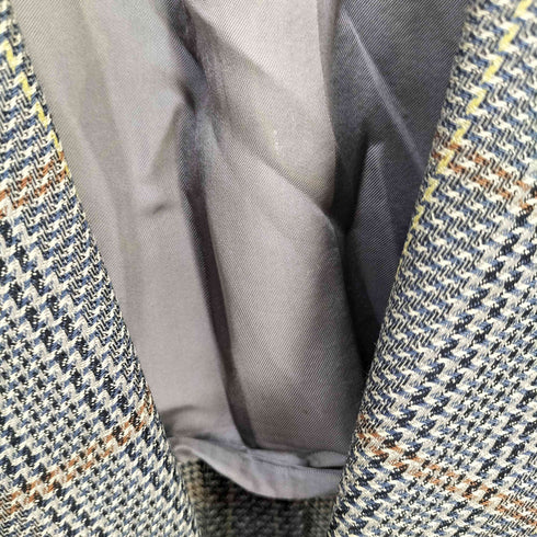 Ermenegildo Zegna イタリア製 背抜き 千鳥格子 2B テーラードジャケット メンズ