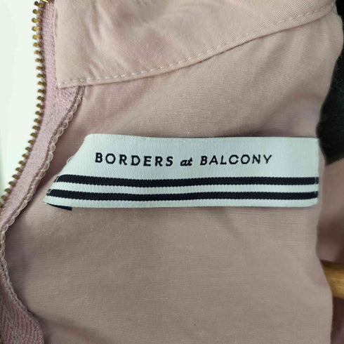 ボーダーズアットバルコニー borders at balcony SMOCK BLOUSE スモックブラウス レディース 36