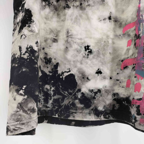 クラフトバンコク KRAFTBKK Smoking Pumpkins マリア プリント ペイント タイダイ クルーネック Tシャツ メンズ JPN:XL
