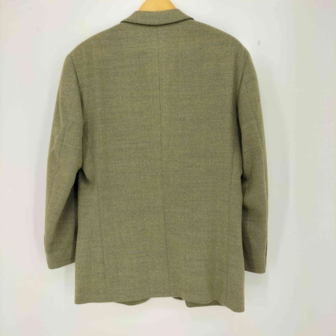 Ermenegildo Zegna ヘリンボーン ウール 2B テーラードジャケット メンズ