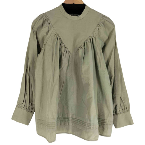 ボーダーズアットバルコニー borders at balcony SMOCK BLOUSE スモックブラウス レディース 36
