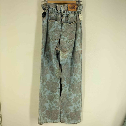 ガニー Ganni ハイウエスト フラワープリントデニムパンツ レディース W26 L29