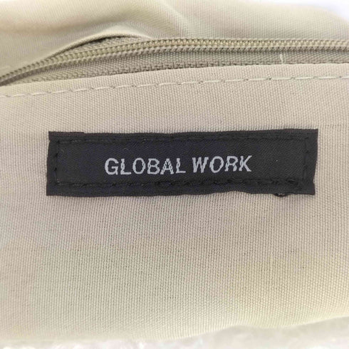 グローバルワーク GLOBAL WORK 撥水クシュクシュ 2WAY ショルダーバッグ レディース