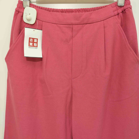 ユナイテッドアローズグリーンレーベルリラクシング UNITED ARROWS green label relaxing オルマイパンツ 裏起毛 ワイド レディース JPN:38