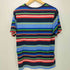 ポロラルフローレン POLO RALPH LAUREN ポニー刺繍 ボーダー レインボー クルーネック S/S Tシャツ メンズ import:XL