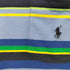 ポロラルフローレン POLO RALPH LAUREN ポニー刺繍 ボーダー レインボー クルーネック S/S Tシャツ メンズ import:XL