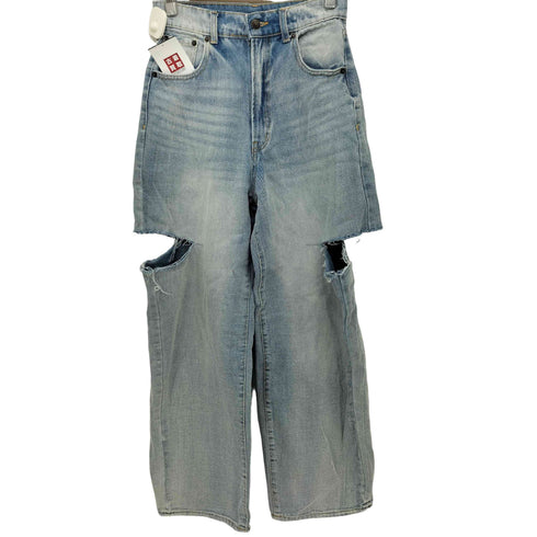 グレイル GRL スリットデニムワイドパンツ レディース JPN:M