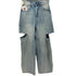 グレイル GRL スリットデニムワイドパンツ レディース JPN:M