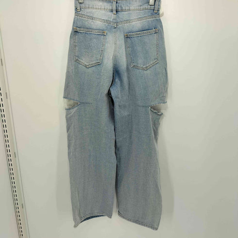 グレイル GRL スリットデニムワイドパンツ レディース JPN:M