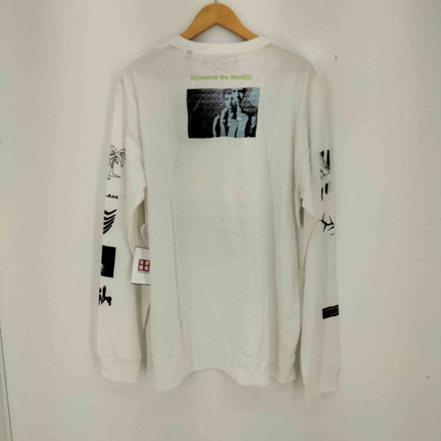 ディーゼル DIESEL 20AW GR8 Smoking Kills DANGER プリントTシャツ メンズ import:XL