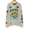 ディーゼル DIESEL 20AW GR8 Smoking Kills DANGER プリントTシャツ メンズ 3XL