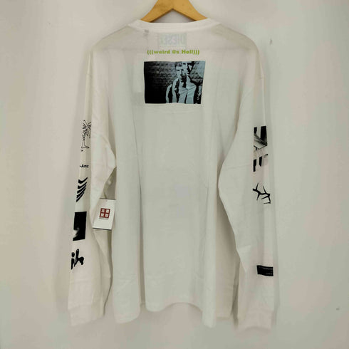 ディーゼル DIESEL 20AW GR8 Smoking Kills DANGER プリントTシャツ メンズ 3XL