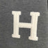 ダブルスタンダードクロージングヒム D/him H刺繍ダンボールニットパーカー メンズ JPN:46