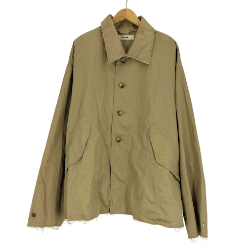 COLIN 22AW CUT O FF HALF TRENCH BLOUSON カットオフ ミリタリー ハーフ トレンチ ブルゾン メンズ JPN:L