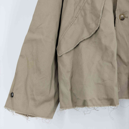 COLIN 22AW CUT O FF HALF TRENCH BLOUSON カットオフ ミリタリー ハーフ トレンチ ブルゾン メンズ JPN:L