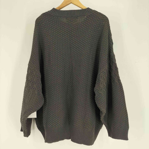 シキトウキョウ shiki tokyo Oversized Combination Openwork Knit オーバーサイズコンビネーション透かし編みニット レディース JPN:M