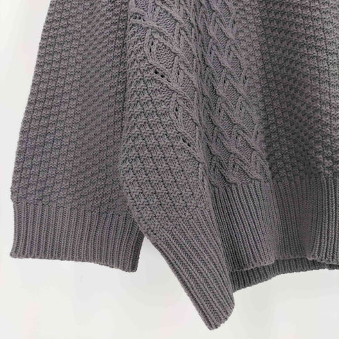 シキトウキョウ shiki tokyo Oversized Combination Openwork Knit オーバーサイズコンビネーション透かし編みニット レディース JPN:M