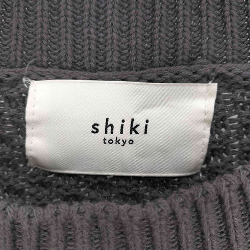 シキトウキョウ shiki tokyo Oversized Combination Openwork Knit オーバーサイズコンビネーション透かし編みニット レディース JPN:M
