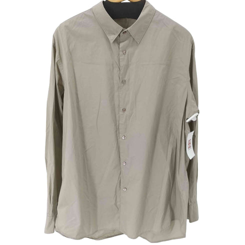 ユナイテッドアローズグリーンレーベルリラクシング UNITED ARROWS green label relaxing ポプリン ラウンドシャツ メンズ トップス メンズ JPN:XL