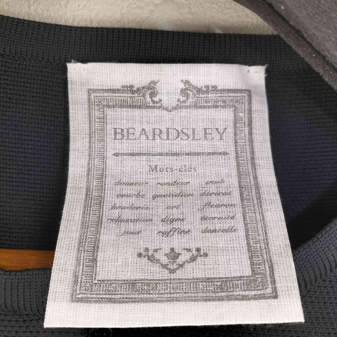 ビアズリー BEARDSLEY ペプラムニットカーデ レディース FREE