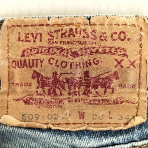 リーバイス Levis 92年製 509-0217 ボタン裏359 ジップフライ デニムパンツ レディース W28 L34