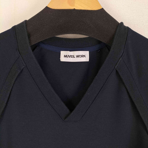 ミュベール ワーク MUVEIL WORK Vネックワンピース レディース 36
