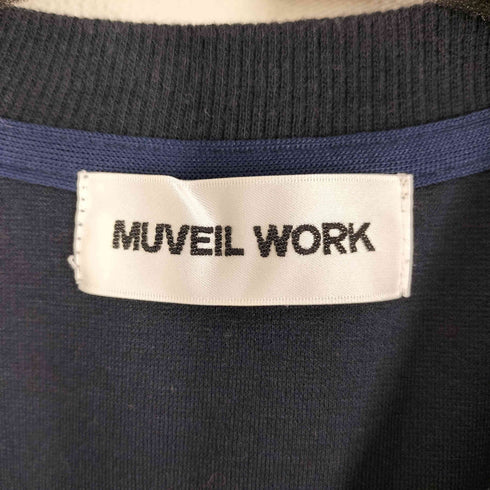ミュベール ワーク MUVEIL WORK Vネックワンピース レディース 36