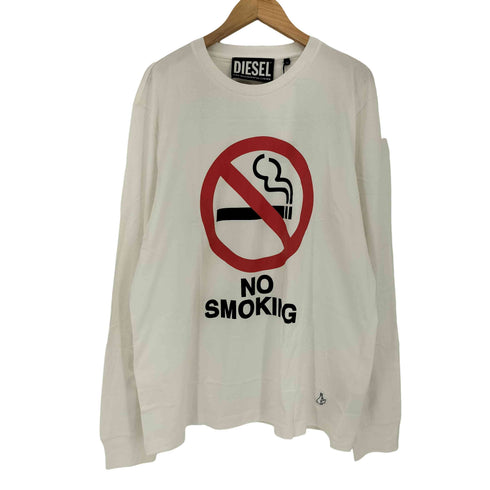 ディーゼル DIESEL 20AW GR8 NO SMOKING Tシャツ メンズ import:XL
