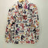 ヒステリックグラマー HYSTERIC GLAMOUR ガールPT総柄 プリントジップパーカー メンズ import:L