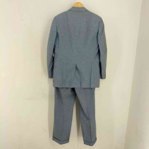 ブルックスブラザーズ 346 BROOKS BROTHERS 段返り センターベント コットンポリ スーツセットアップ メンズ 90A4/72cm