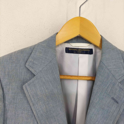 ブルックスブラザーズ 346 BROOKS BROTHERS 段返り センターベント コットンポリ スーツセットアップ メンズ 90A4/72cm