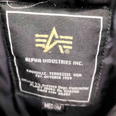 アルファインダストリーズ ALPHA INDUSTRIES N-3B フライトジャケット メンズ import:M