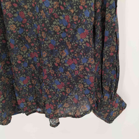 ポロラルフローレン POLO RALPH LAUREN Floral Print Tie Neck Shirt In Multi フローラル プリント タイ ネック シャツ レディース SP