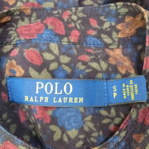 ポロラルフローレン POLO RALPH LAUREN Floral Print Tie Neck Shirt In Multi フローラル プリント タイ ネック シャツ レディース SP
