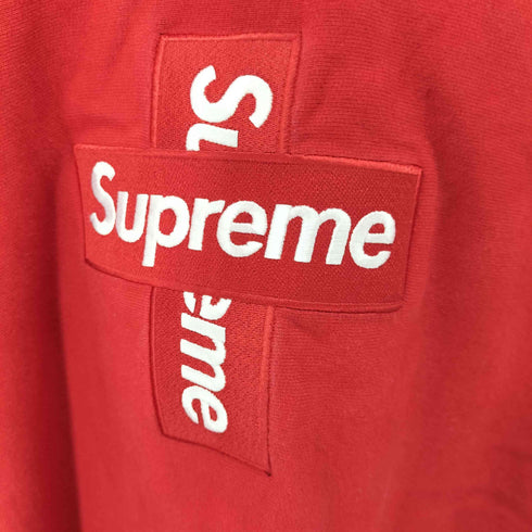 シュプリーム Supreme CROSS BOX LOGO HOODED SWEATSHIRT メンズ JPN:L
