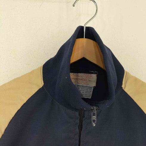 SAMCO SPORTSWEAR ロケットTALON アノラックプルオーバー ツートン メンズ
