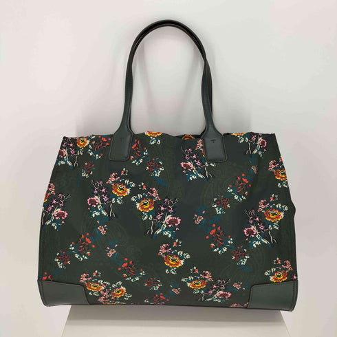 トリーバーチ TORY BURCH ビッグロゴ 花柄 トート バッグ レディース